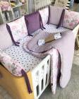   mix and match Floral & Minky Lilac 