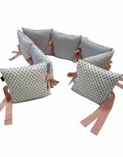    Pink - Dots - Grey