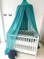 Bed Canopy - Petrol Blue -   -  2,80cm -  6m