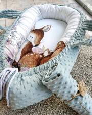   - Deer & Minky Dusty Mint
