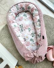   - Floral & Velvet Dusty Rose