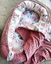   - Floral & Minky Malberry