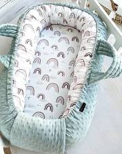   - Rainbow & Minky Dusty Mint