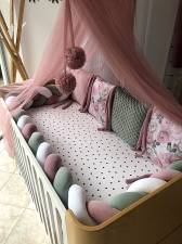 ��� (4 ���������) & �������� Ocean Green - Dusty Rose - White