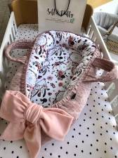   - Blossom Dream catcher & minky Dusty Pink