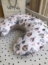   Dream Elephant & Minky Silver Grey